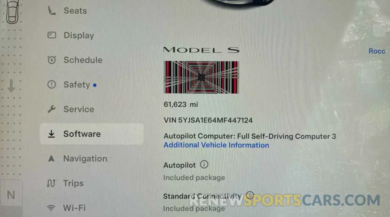 8 Photograph of a damaged car 5YJSA1E64MF447124 TESLA MODEL S 2021