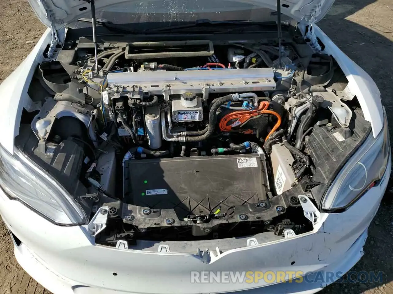 11 Photograph of a damaged car 5YJSA1E65MF447519 TESLA MODEL S 2021