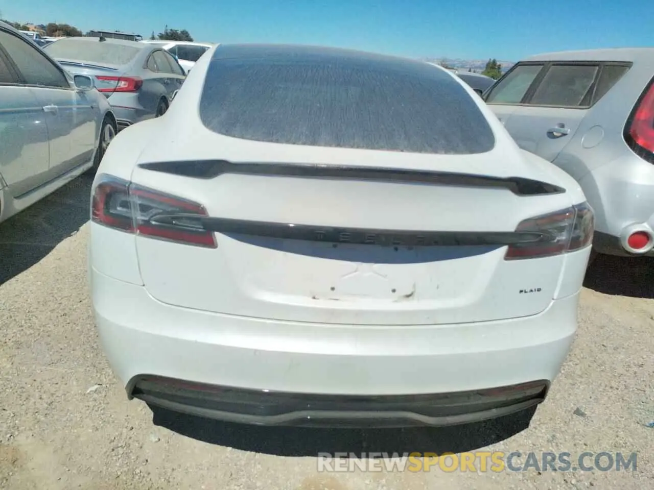 6 Photograph of a damaged car 5YJSA1E65MF447519 TESLA MODEL S 2021