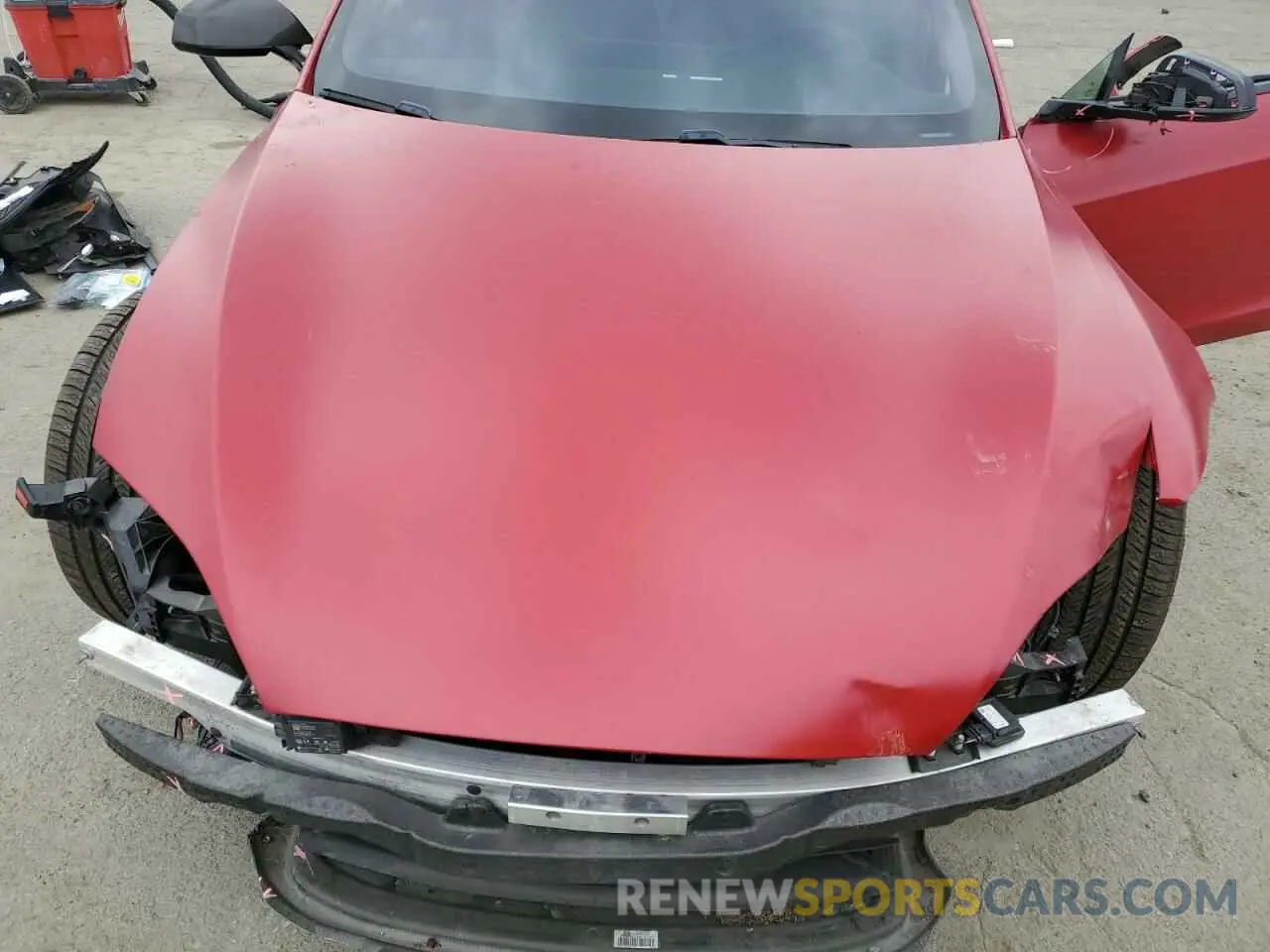 13 Photograph of a damaged car 5YJSA1E66MF436089 TESLA MODEL S 2021