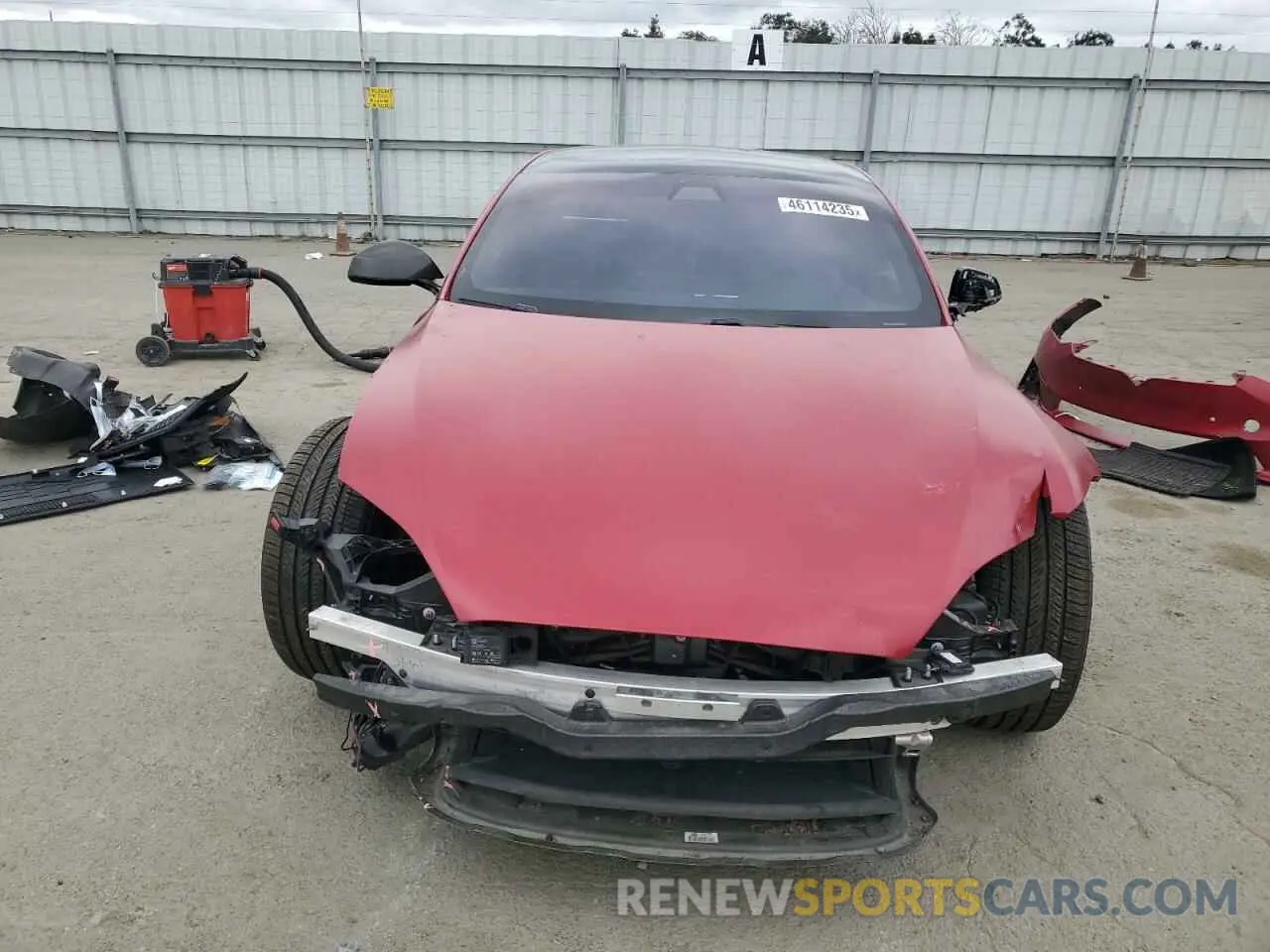 5 Photograph of a damaged car 5YJSA1E66MF436089 TESLA MODEL S 2021