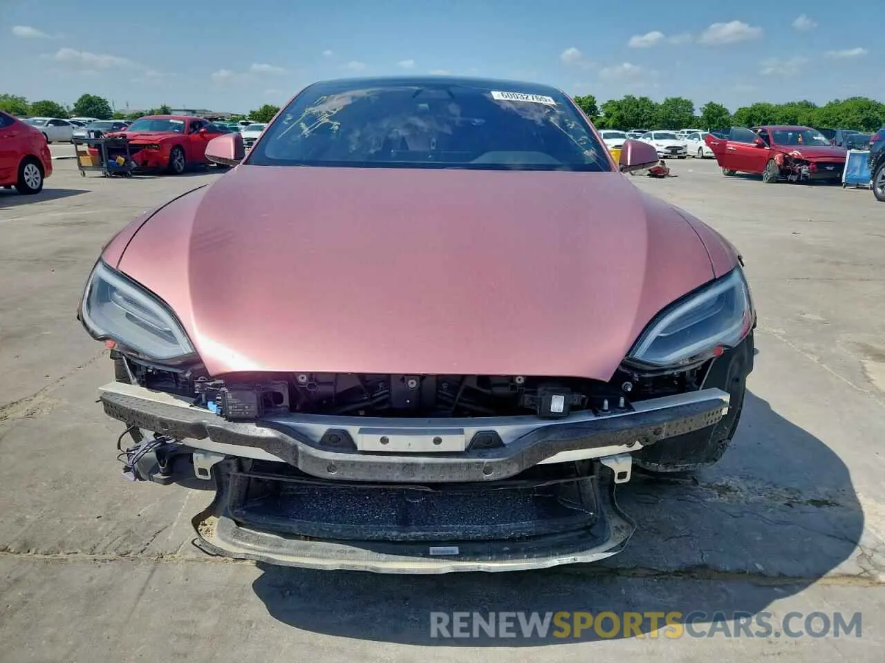 5 Photograph of a damaged car 5YJSA1E66MF438201 TESLA MODEL S 2021