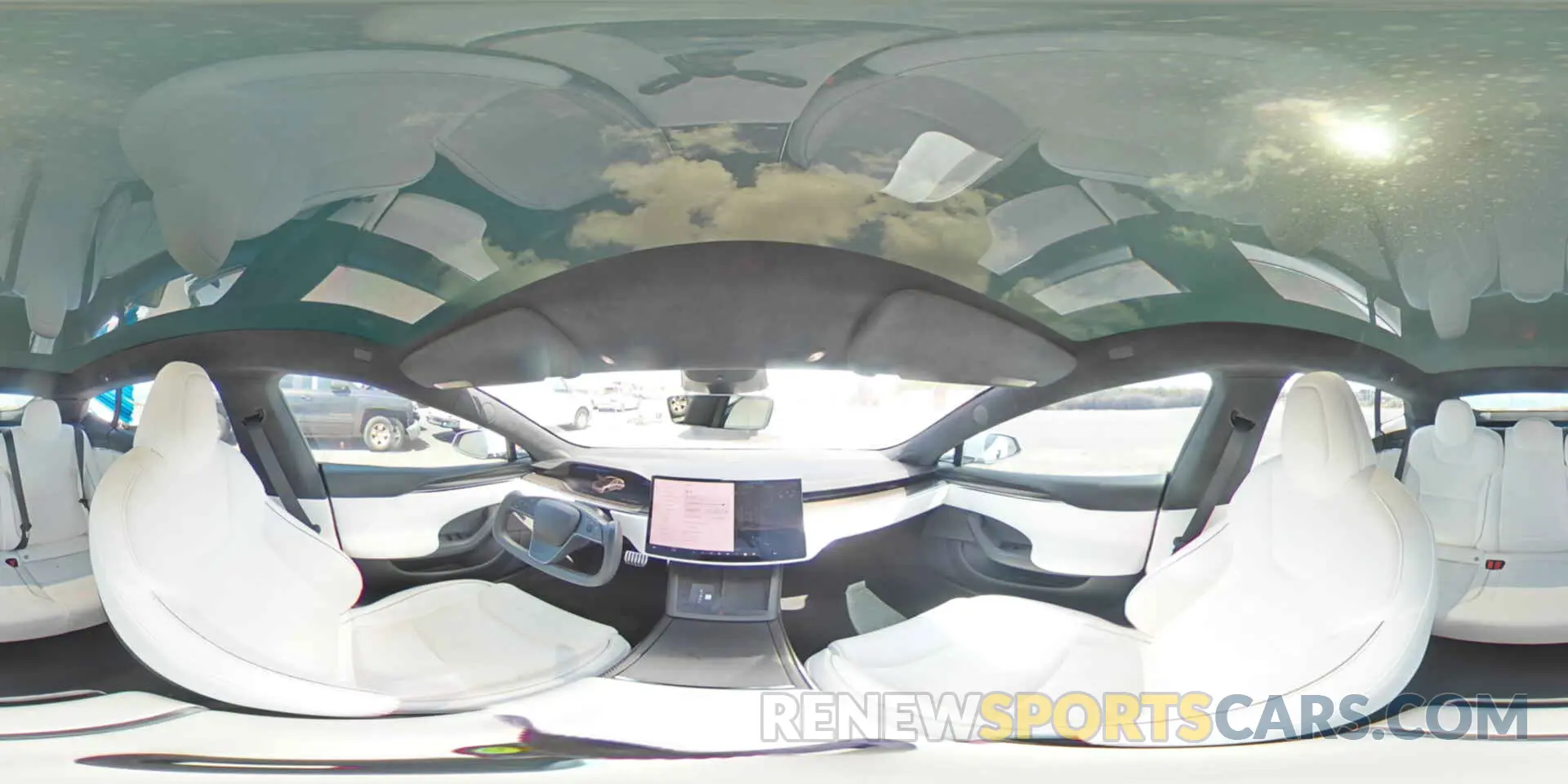 12 Photograph of a damaged car 5YJSA1E66MF453717 TESLA MODEL S 2021