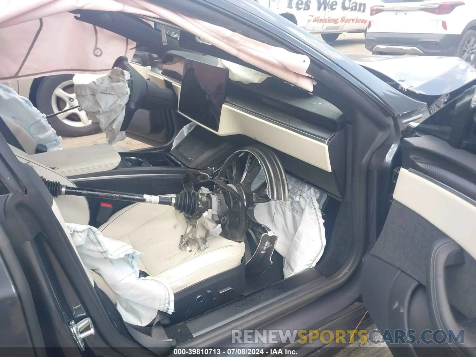 5 Photograph of a damaged car 5YJSA1E69MF442680 TESLA MODEL S 2021