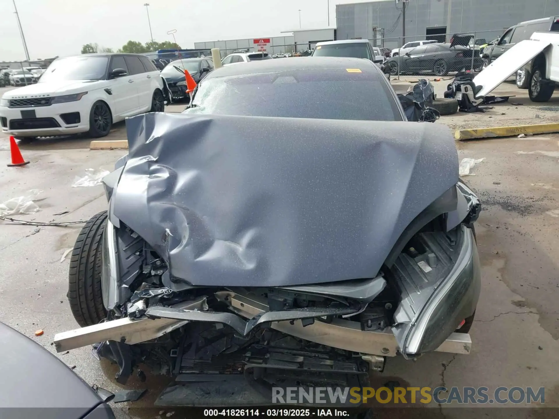 12 Photograph of a damaged car 5YJSA1E6XMF429436 TESLA MODEL S 2021