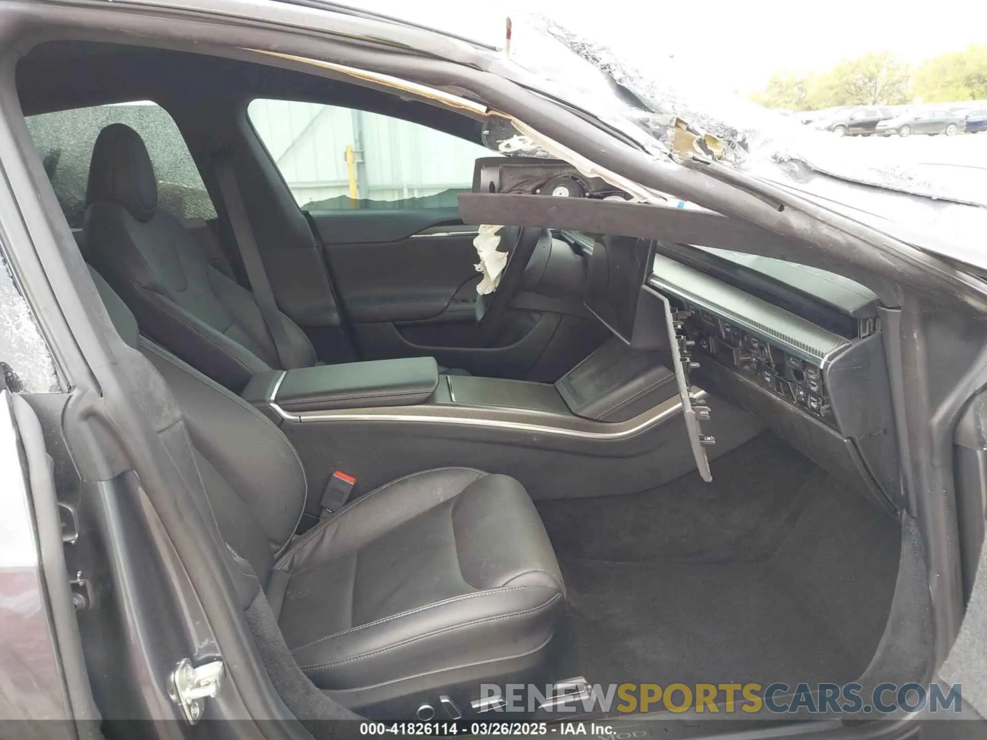 5 Photograph of a damaged car 5YJSA1E6XMF429436 TESLA MODEL S 2021