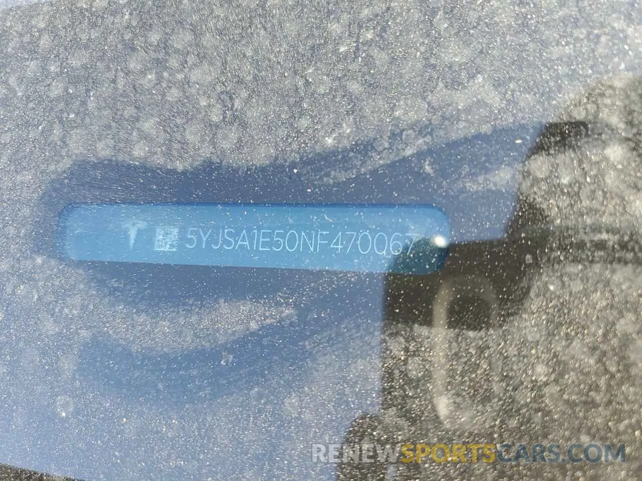 12 Photograph of a damaged car 5YJSA1E50NF470067 TESLA MODEL S 2022