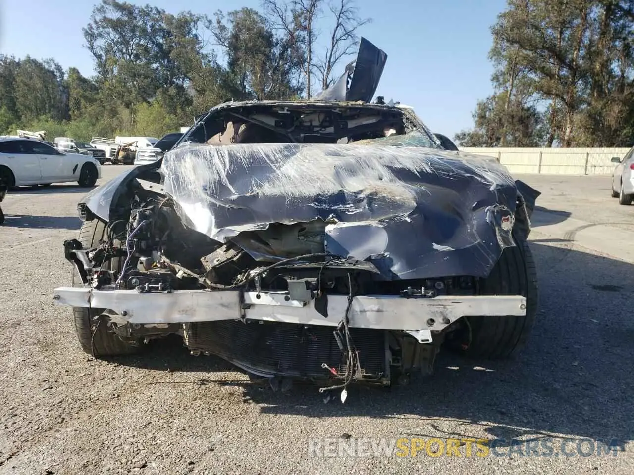 5 Photograph of a damaged car 5YJSA1E52NF480051 TESLA MODEL S 2022