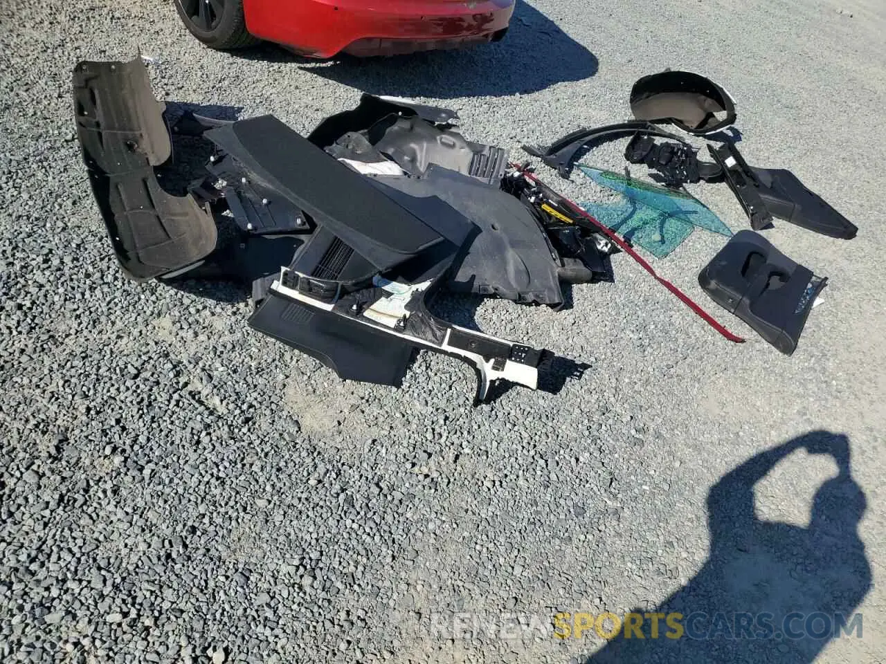 12 Photograph of a damaged car 5YJSA1E52NF493799 TESLA MODEL S 2022