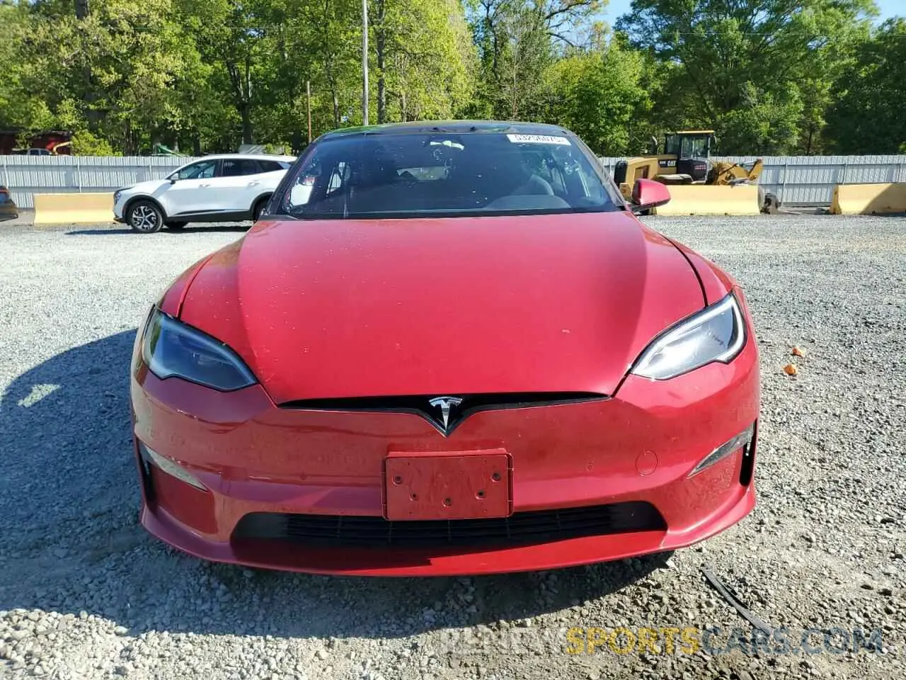 5 Photograph of a damaged car 5YJSA1E52NF493799 TESLA MODEL S 2022