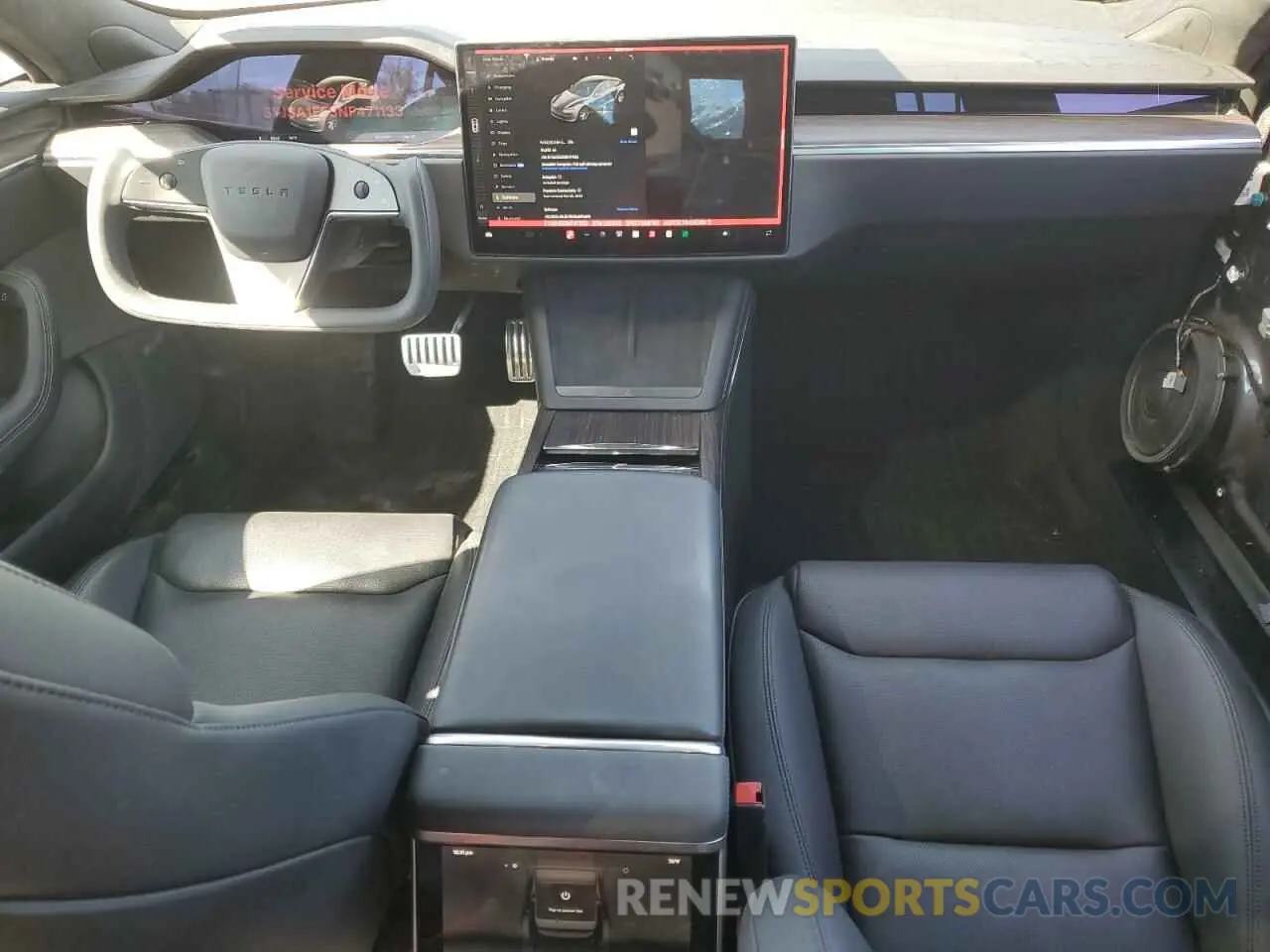 8 Photograph of a damaged car 5YJSA1E53NF471133 TESLA MODEL S 2022