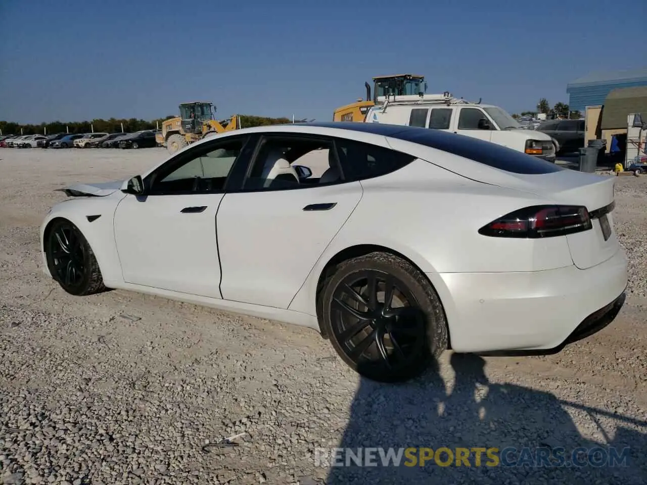2 Photograph of a damaged car 5YJSA1E53NF478681 TESLA MODEL S 2022