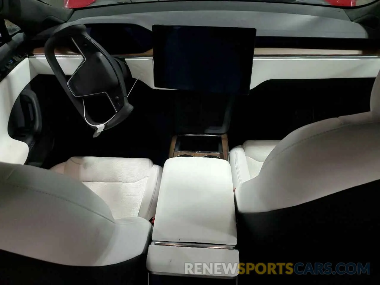 8 Photograph of a damaged car 5YJSA1E53NF483122 TESLA MODEL S 2022