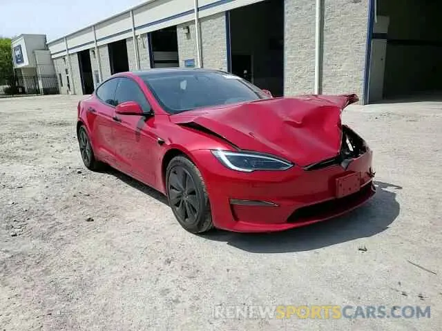 11 Photograph of a damaged car 5YJSA1E53NF486764 TESLA MODEL S 2022