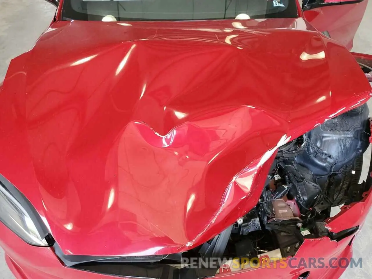 12 Photograph of a damaged car 5YJSA1E53NF486764 TESLA MODEL S 2022