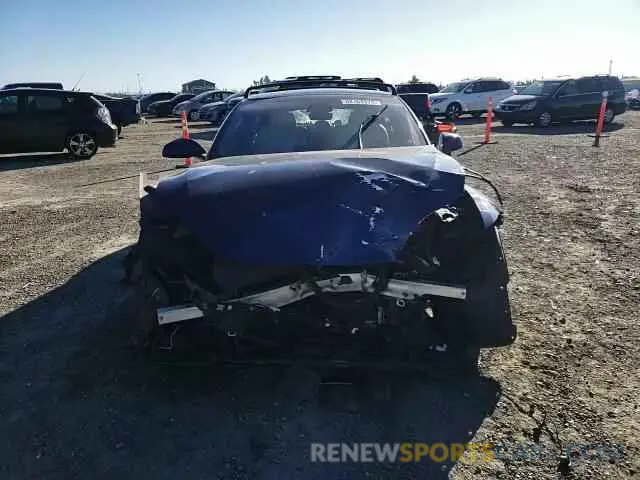 11 Photograph of a damaged car 5YJSA1E55NF475989 TESLA MODEL S 2022