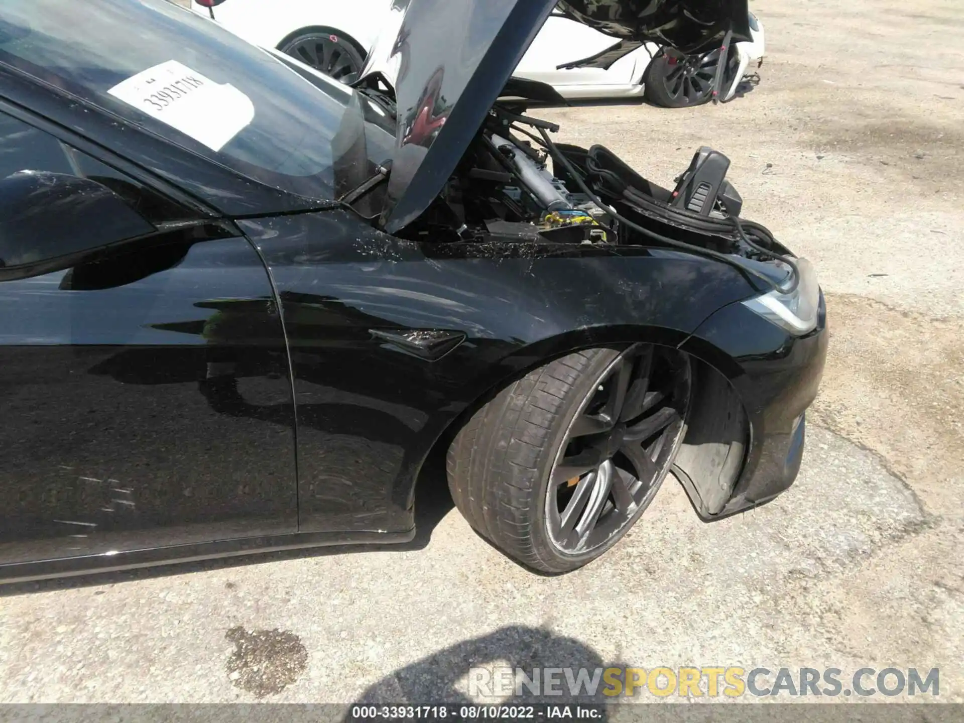 12 Photograph of a damaged car 5YJSA1E56NF461356 TESLA MODEL S 2022