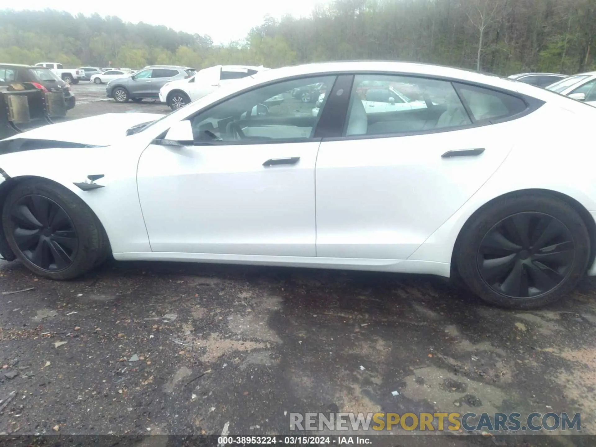 14 Photograph of a damaged car 5YJSA1E57NF462869 TESLA MODEL S 2022