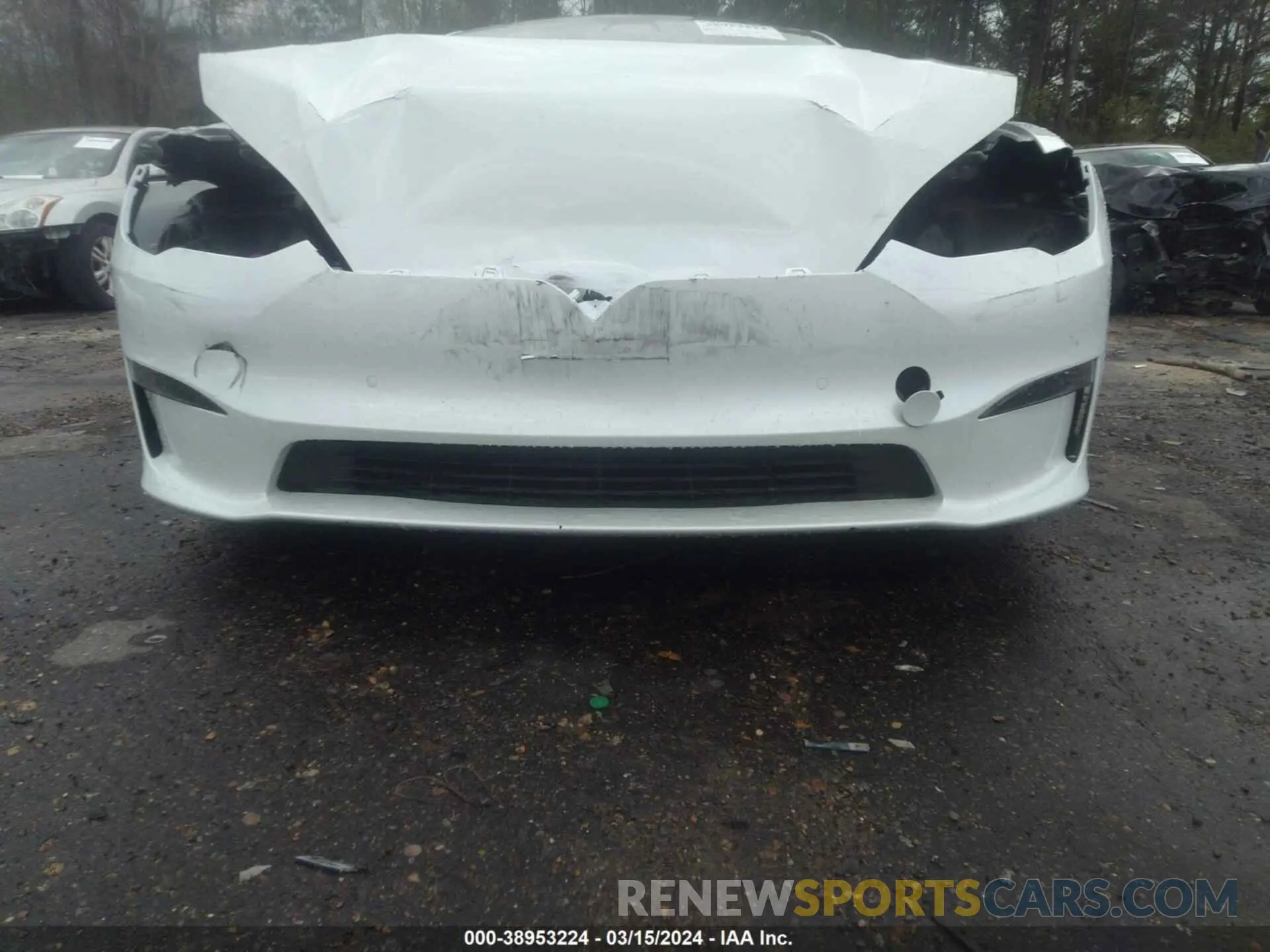 19 Photograph of a damaged car 5YJSA1E57NF462869 TESLA MODEL S 2022