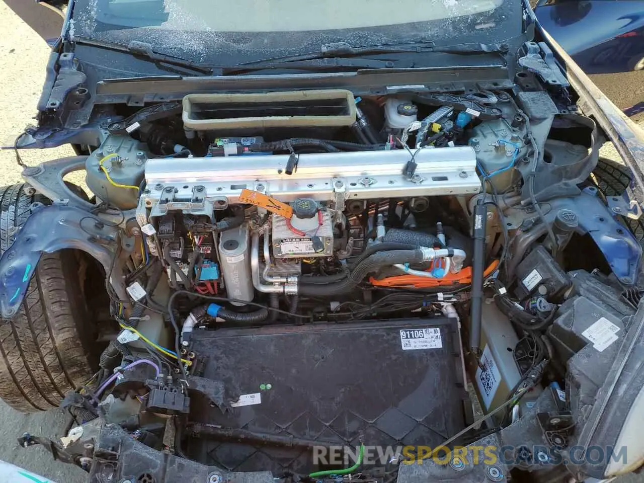 11 Photograph of a damaged car 5YJSA1E58NF491586 TESLA MODEL S 2022