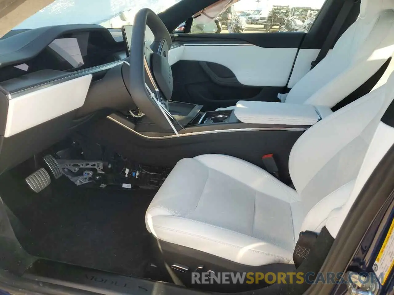 7 Photograph of a damaged car 5YJSA1E58NF491586 TESLA MODEL S 2022