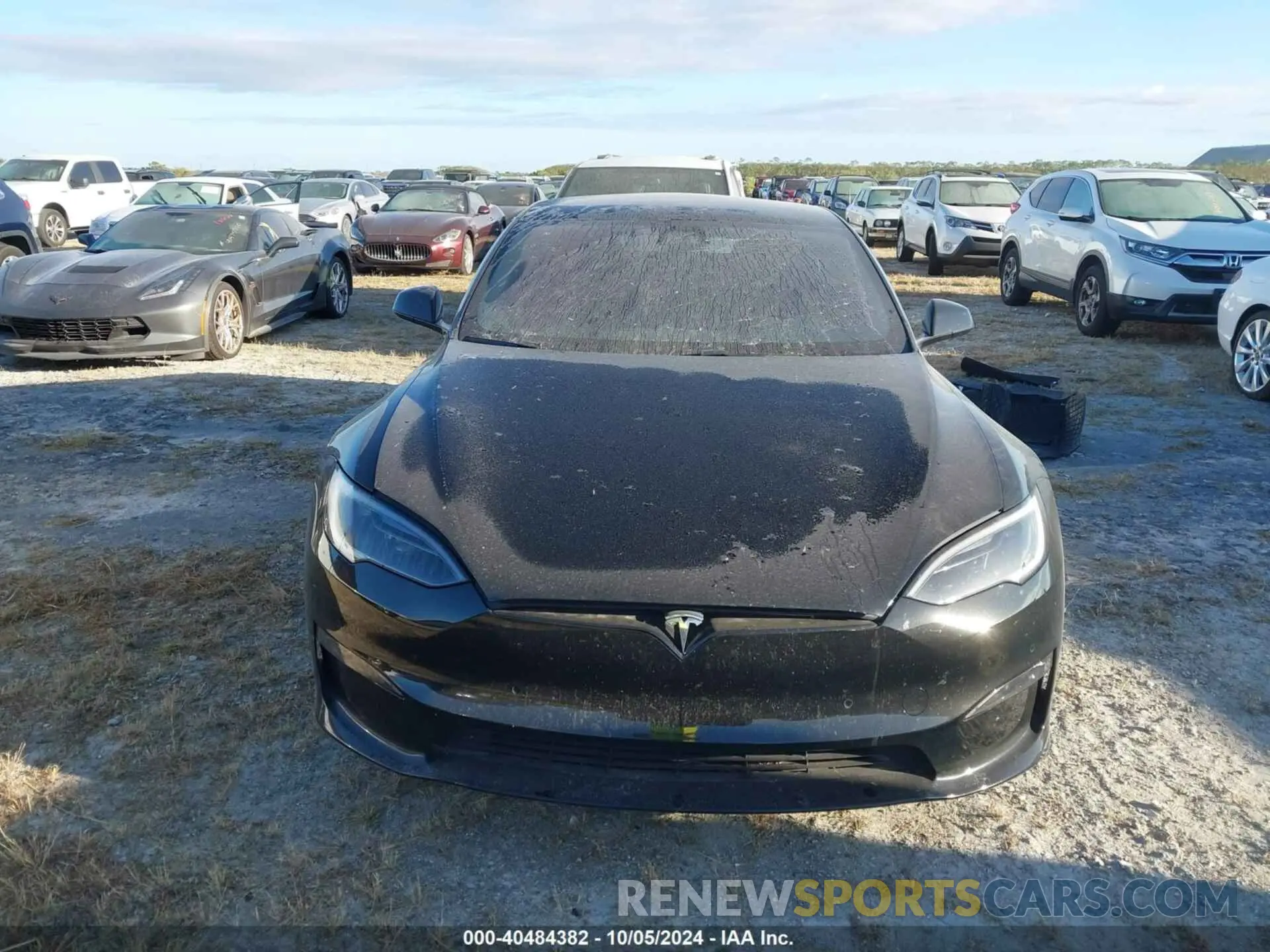 13 Photograph of a damaged car 5YJSA1E59NF477115 TESLA MODEL S 2022