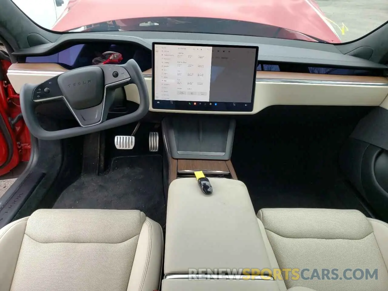 8 Photograph of a damaged car 5YJSA1E5XNF469508 TESLA MODEL S 2022
