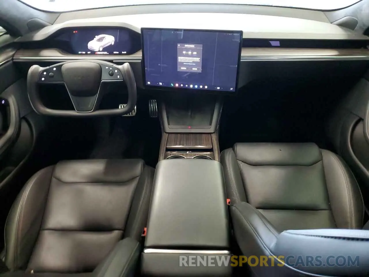 8 Photograph of a damaged car 5YJSA1E5XNF488415 TESLA MODEL S 2022