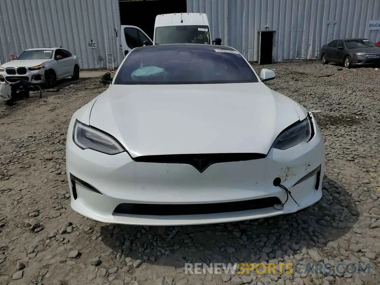 5 Photograph of a damaged car 5YJSA1E63NF460643 TESLA MODEL S 2022