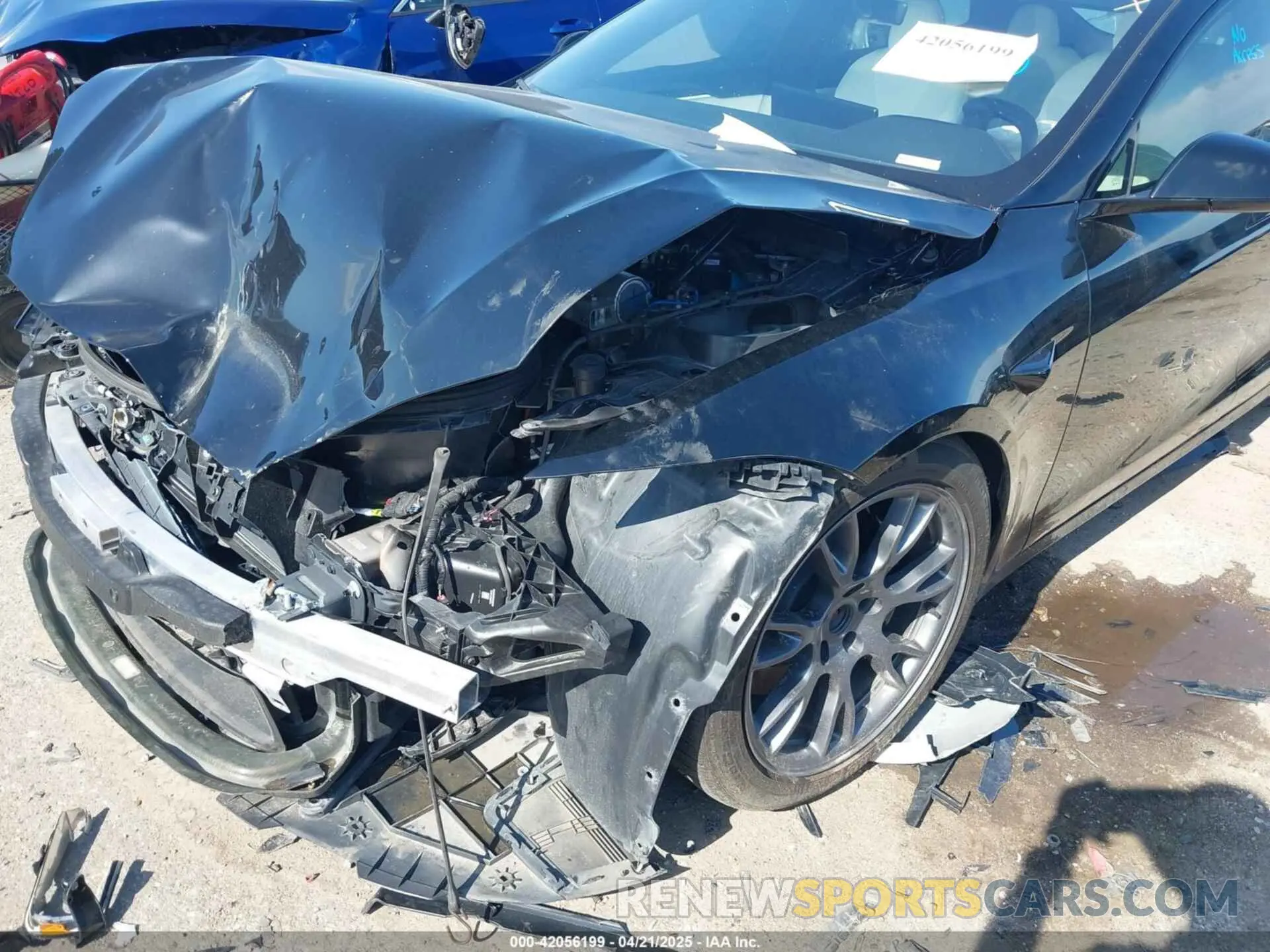 6 Photograph of a damaged car 5YJSA1E63NF478351 TESLA MODEL S 2022