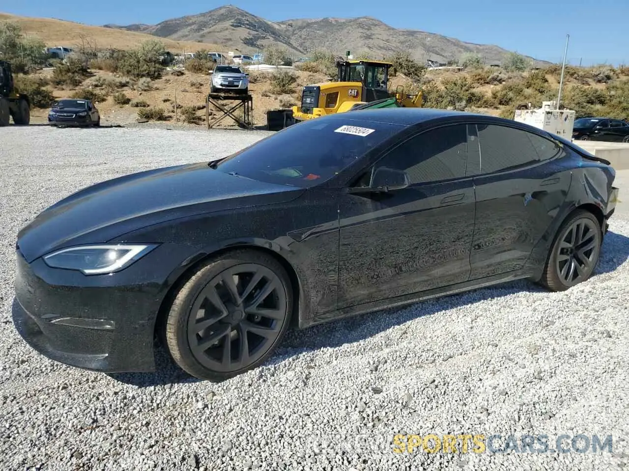 1 Photograph of a damaged car 5YJSA1E63NF483730 TESLA MODEL S 2022