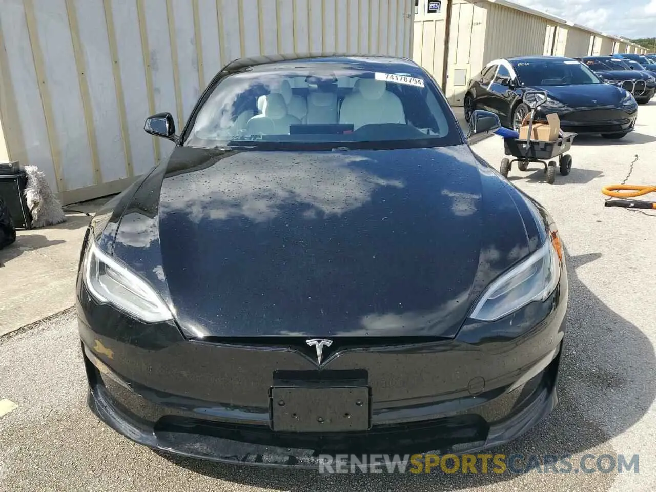 5 Photograph of a damaged car 5YJSA1E64NF461218 TESLA MODEL S 2022