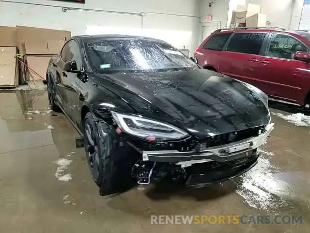 14 Photograph of a damaged car 5YJSA1E64NF466001 TESLA MODEL S 2022