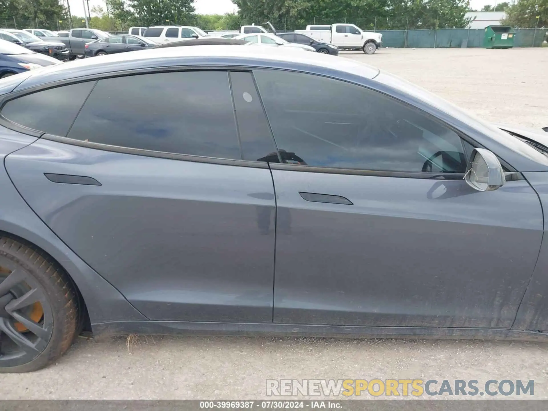 13 Photograph of a damaged car 5YJSA1E64NF480383 TESLA MODEL S 2022