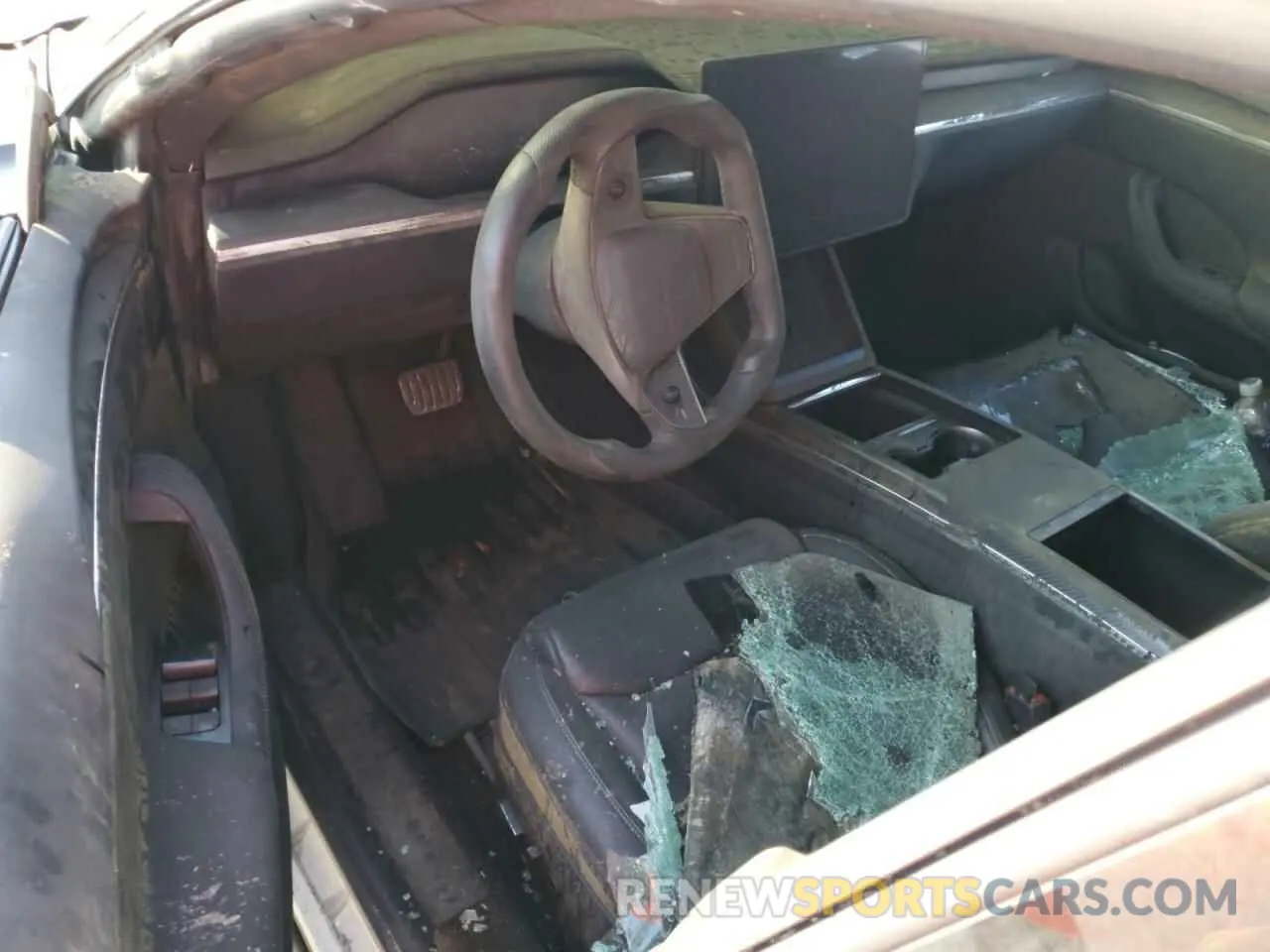 8 Photograph of a damaged car 5YJSA1E68NF462291 TESLA MODEL S 2022
