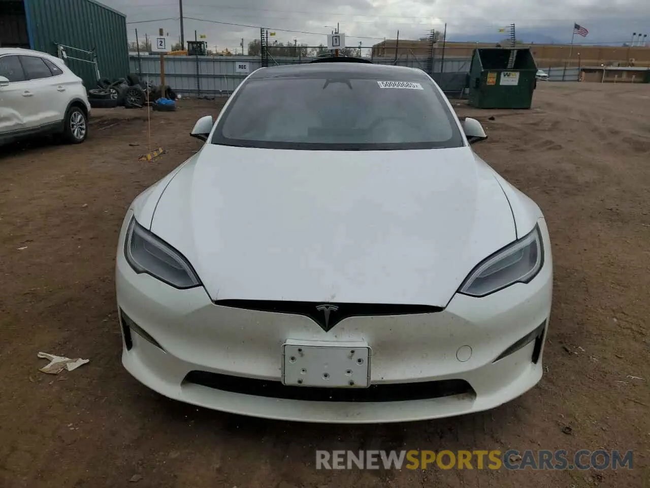 5 Photograph of a damaged car 5YJSA1E69NF461067 TESLA MODEL S 2022