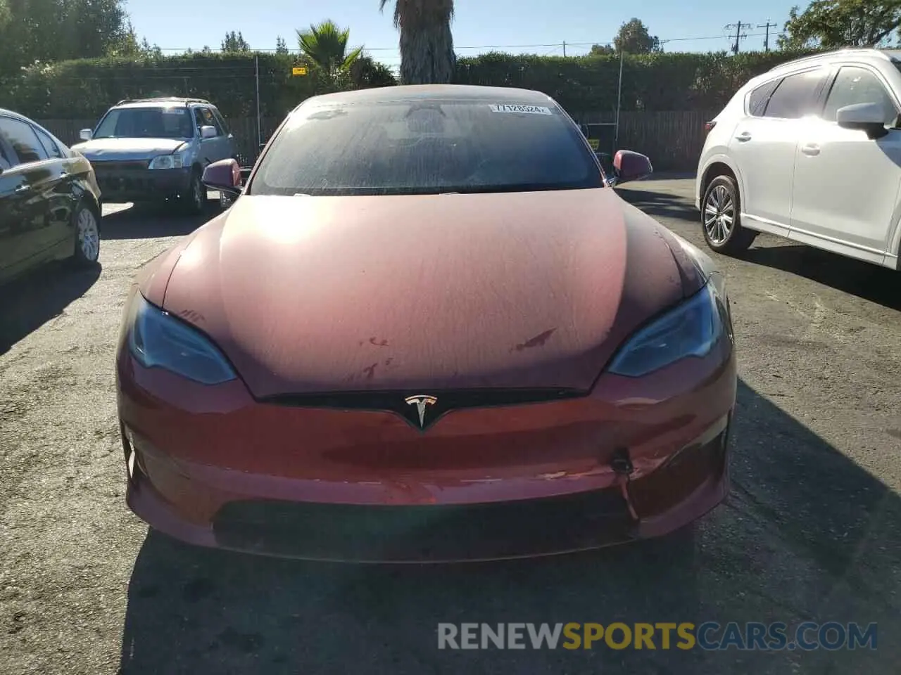 5 Photograph of a damaged car 5YJSA1E51PF529016 TESLA MODEL S 2023