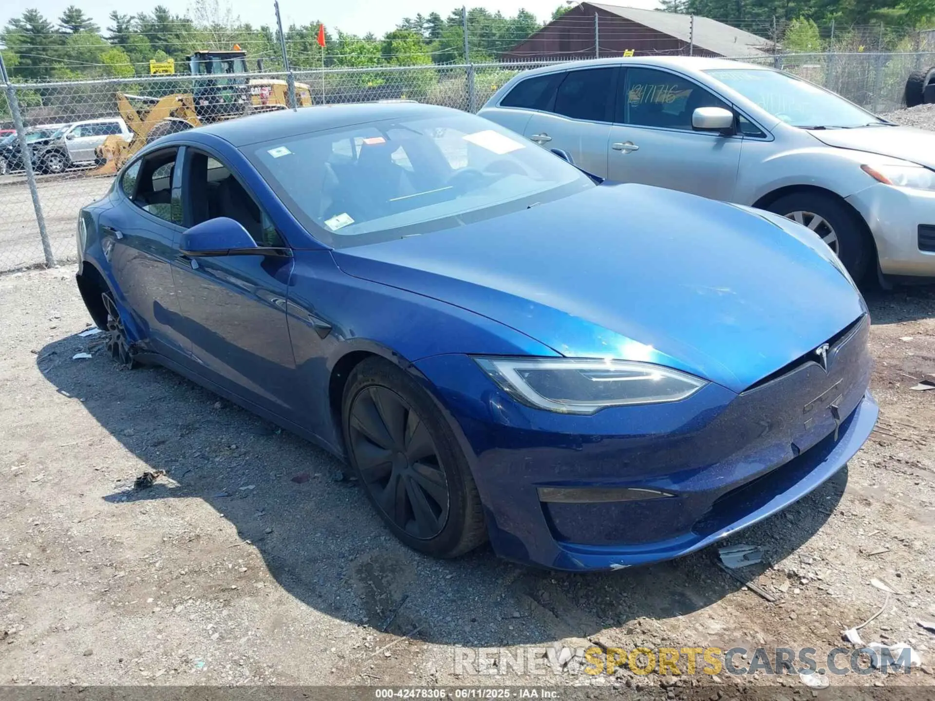 1 Photograph of a damaged car 5YJSA1E51PF530604 TESLA MODEL S 2023
