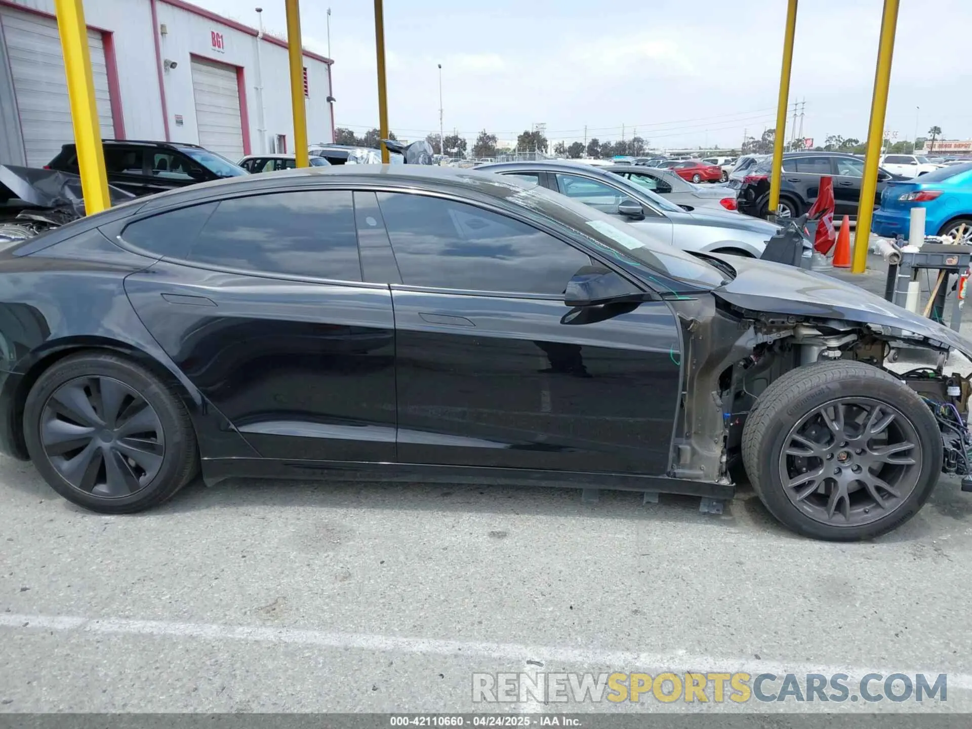 13 Photograph of a damaged car 5YJSA1E52PF528795 TESLA MODEL S 2023