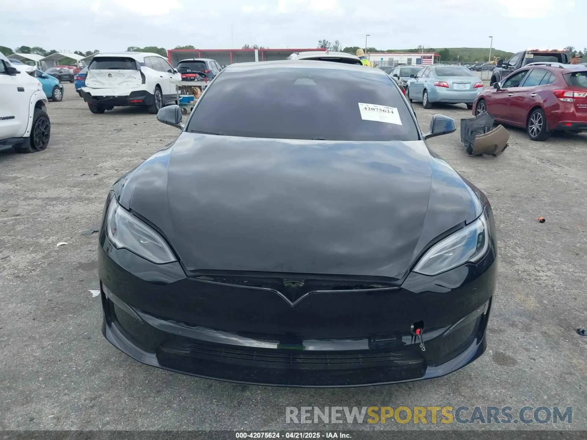 12 Photograph of a damaged car 5YJSA1E53PF510757 TESLA MODEL S 2023