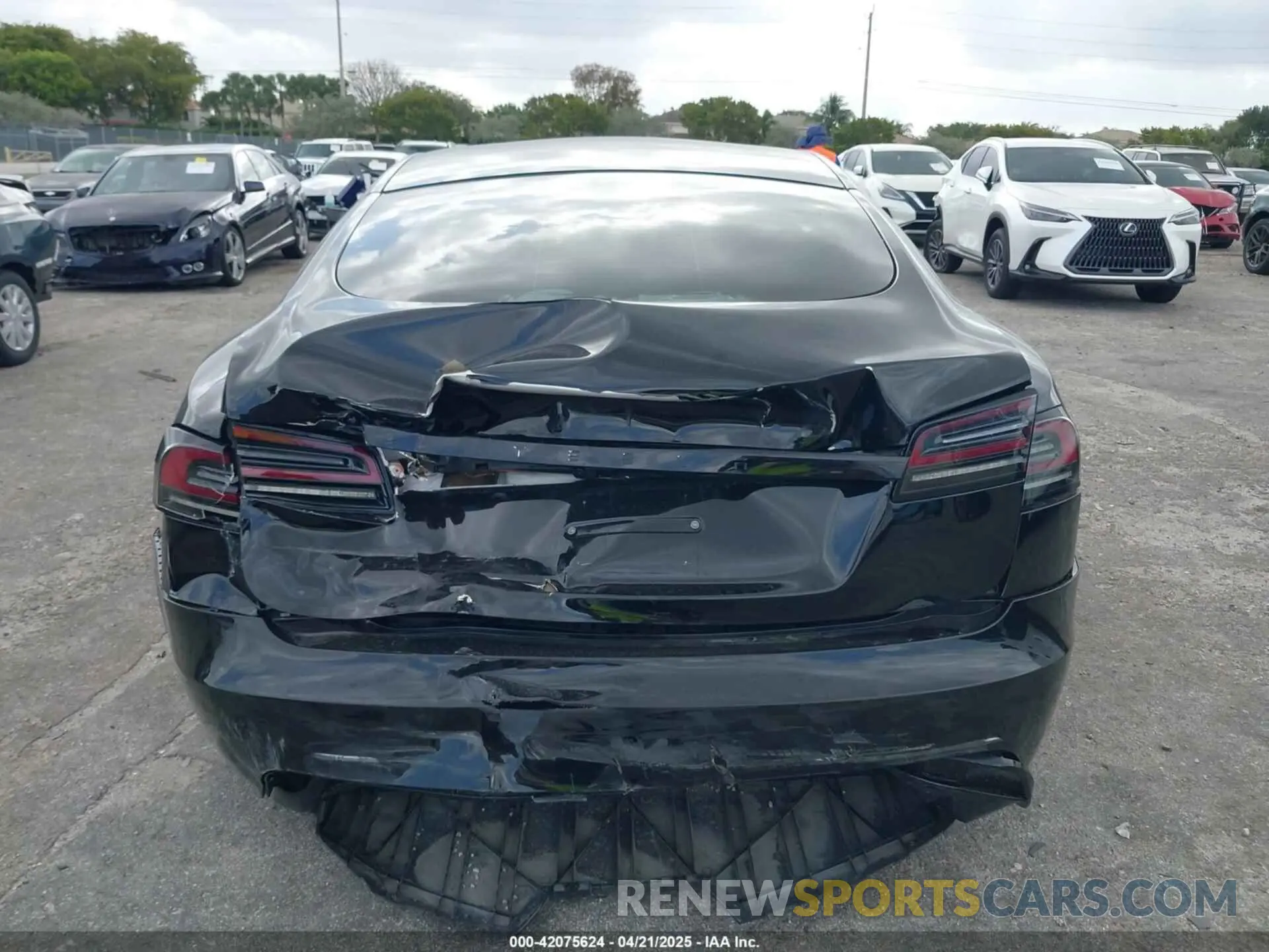 16 Photograph of a damaged car 5YJSA1E53PF510757 TESLA MODEL S 2023
