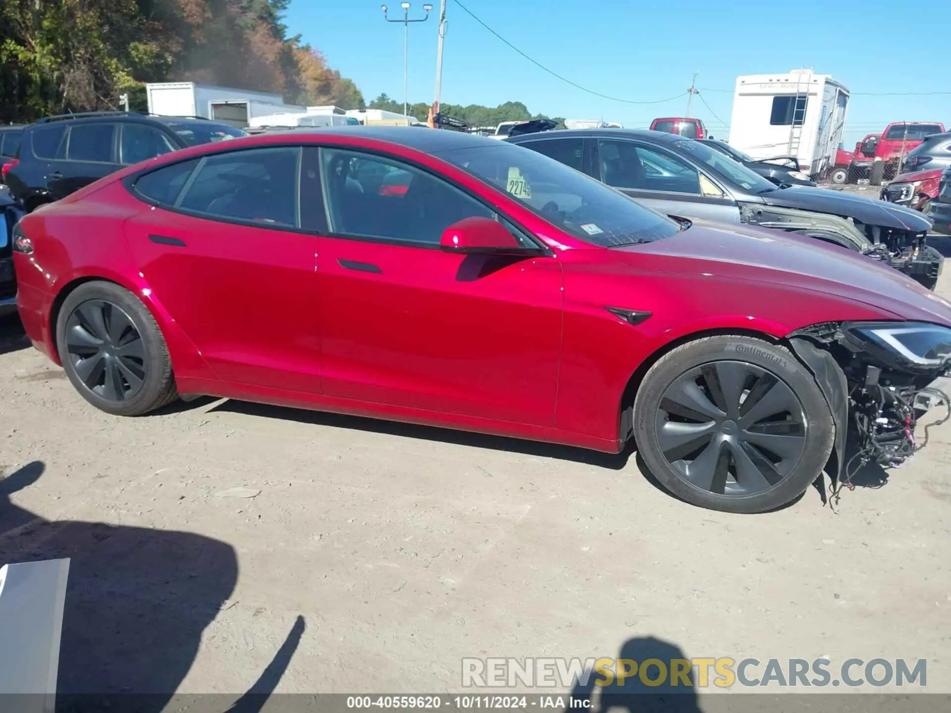 13 Photograph of a damaged car 5YJSA1E53PF523735 TESLA MODEL S 2023