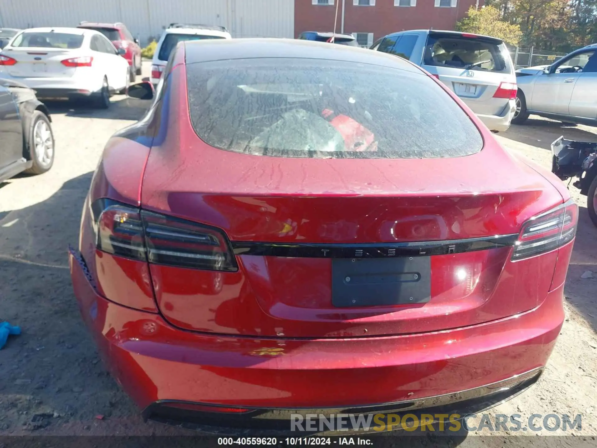 16 Photograph of a damaged car 5YJSA1E53PF523735 TESLA MODEL S 2023