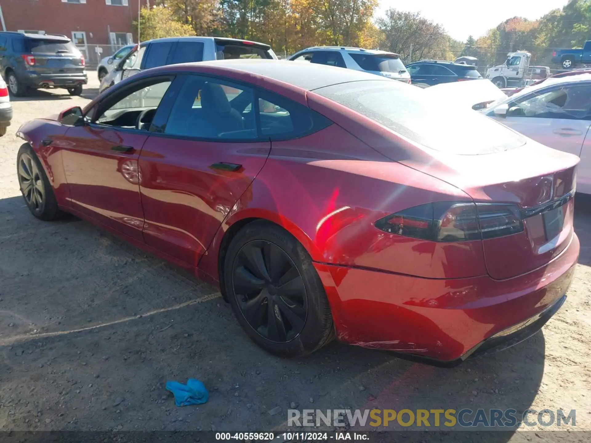 3 Photograph of a damaged car 5YJSA1E53PF523735 TESLA MODEL S 2023