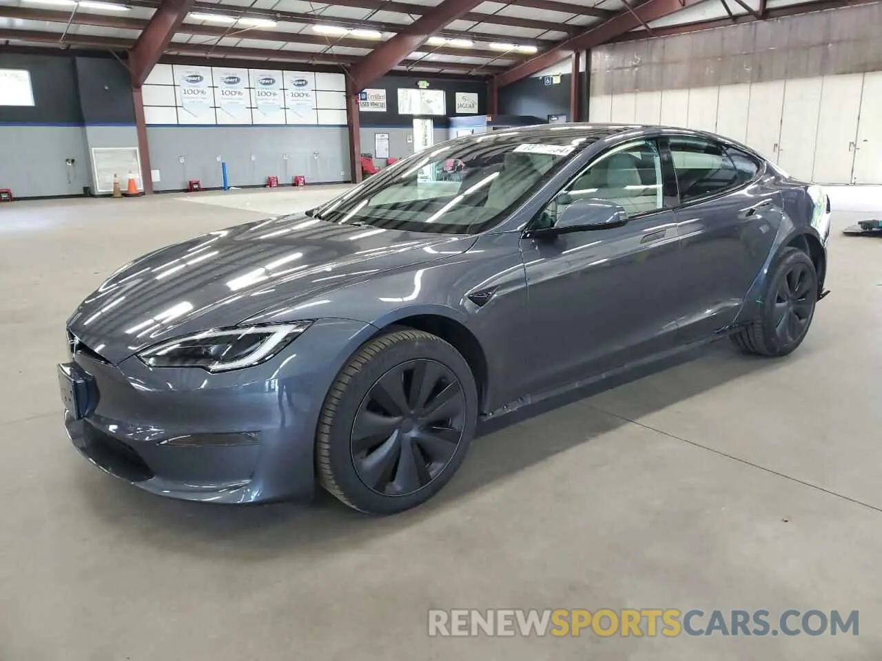 1 Photograph of a damaged car 5YJSA1E55PF499423 TESLA MODEL S 2023