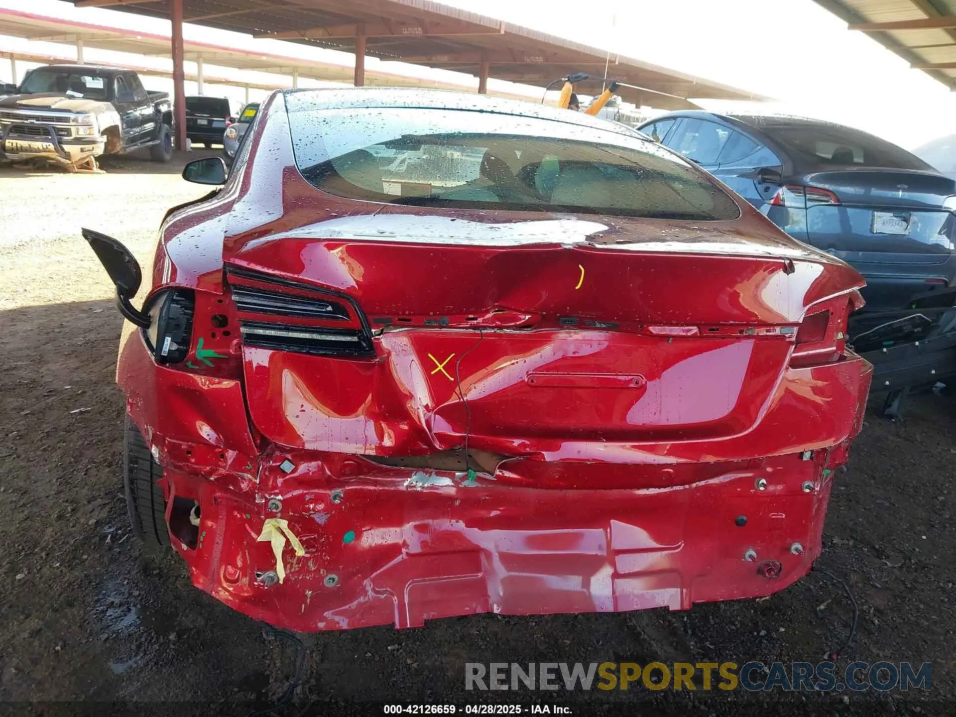 6 Photograph of a damaged car 5YJSA1E55PF513708 TESLA MODEL S 2023