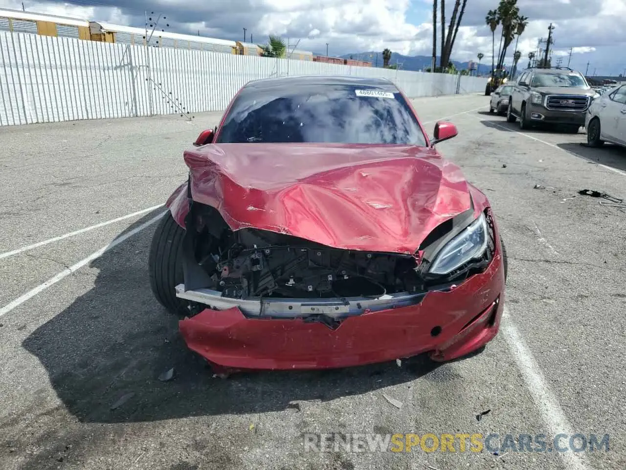 5 Photograph of a damaged car 5YJSA1E56PF521168 TESLA MODEL S 2023