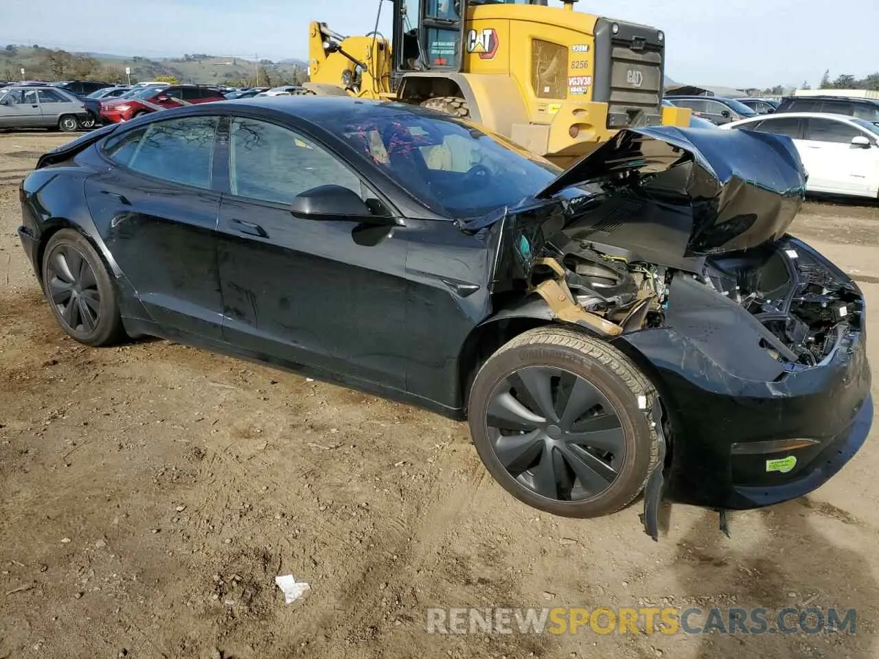 4 Photograph of a damaged car 5YJSA1E57PF507456 TESLA MODEL S 2023