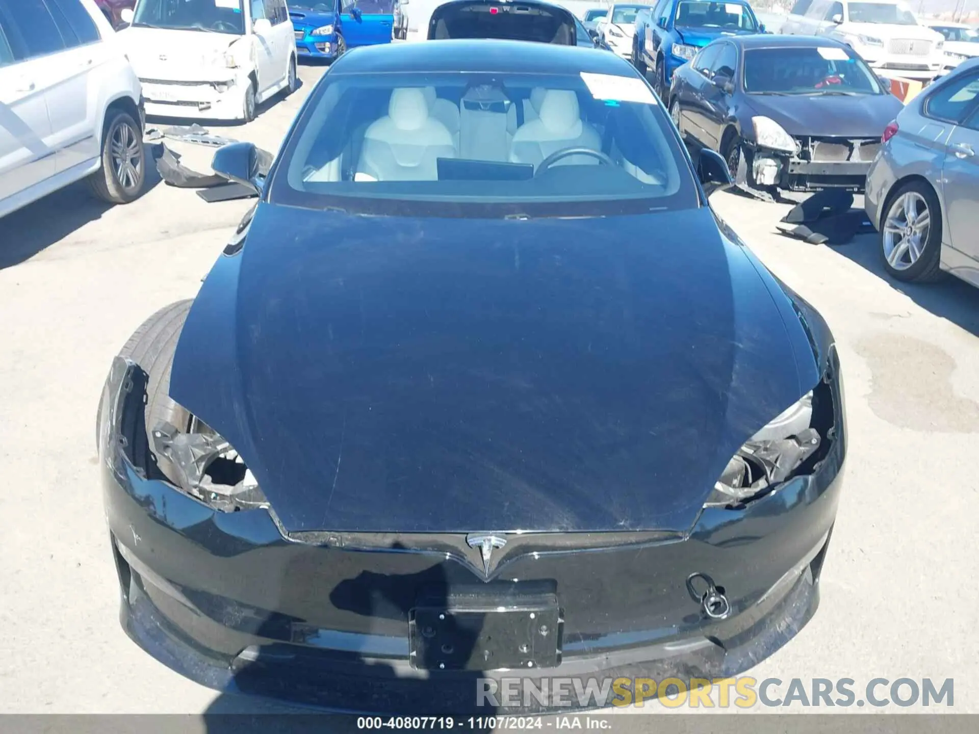 13 Photograph of a damaged car 5YJSA1E58PF522757 TESLA MODEL S 2023