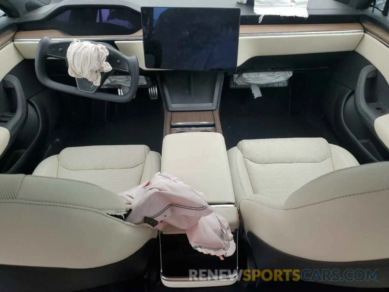 8 Photograph of a damaged car 5YJSA1E58PF531166 TESLA MODEL S 2023